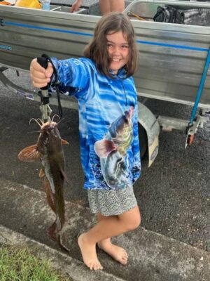 Maddy's First Fish A Whopper - Beaudesert Times