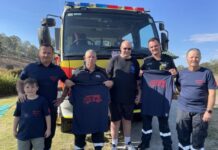 Beaudesert man leaping disability hurdles backed by Kooralbyn firefighters