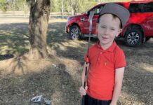 Tiny golfers tee off at Beaudesert