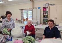 Sewing with the breast intentions