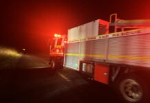 Knapp Creek fire now under control, say firies