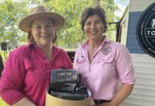 All smiles on the sheep farm