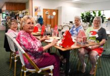 Seniors socialise and energise