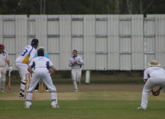 Lightning strikes as Beaudesert cricketers fight back