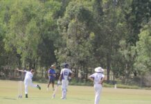 Overell bowls 4X4 – 14 runs