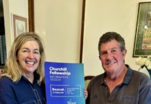 Churchill fellows at Boonah