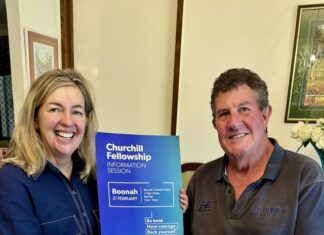 Churchill fellows at Boonah