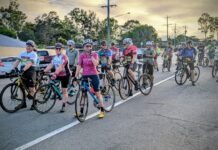 Cyclists unite for a cause