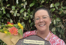 Hospital celebrates standout staff leader