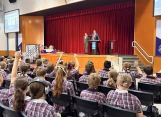 Speaker inspires future leaders